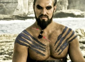 jason momoa with two beard beads