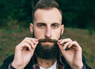 man with a perfect beard
