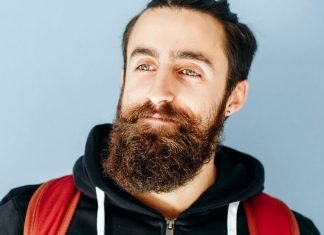 man with a nice five month beard growth